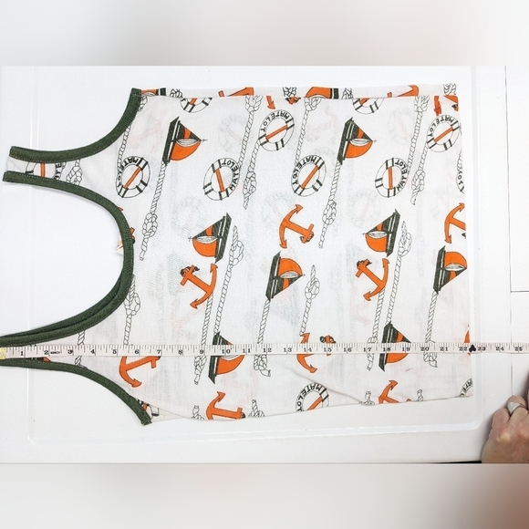 Paladin women's vintage nautical tank top size S - Picture 7 of 9